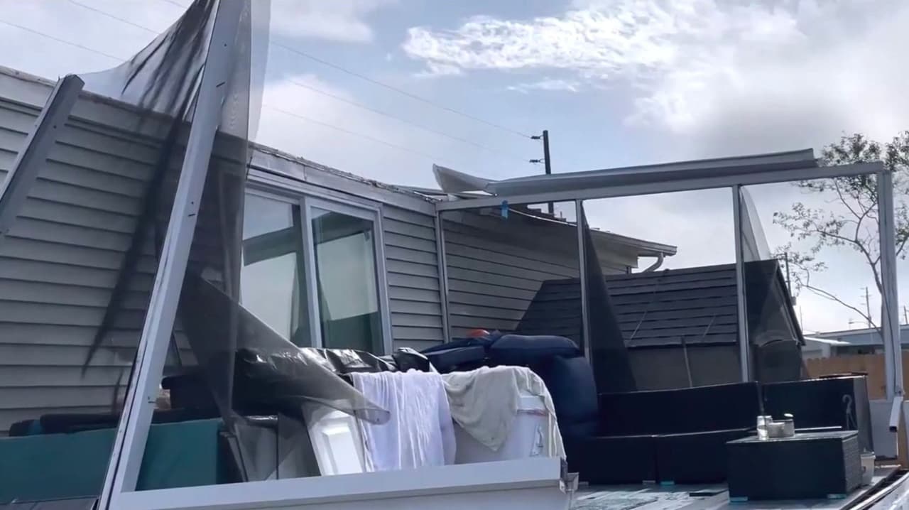Servicio Meteorológico Nacional confirma tornado que causó daños en Hudson