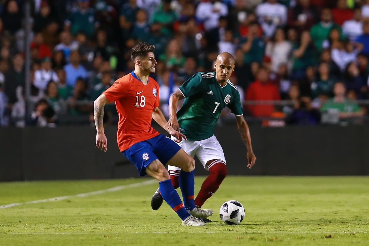 <b>Ángelo Sagal (Chile): </b>el delantero del Pachuca fue titular ante Perú y México con el equipo sudamericano. En el primero jugó 61 minutos y en el segundo 78. Se fue en blanco en cuanto a anotaciones.