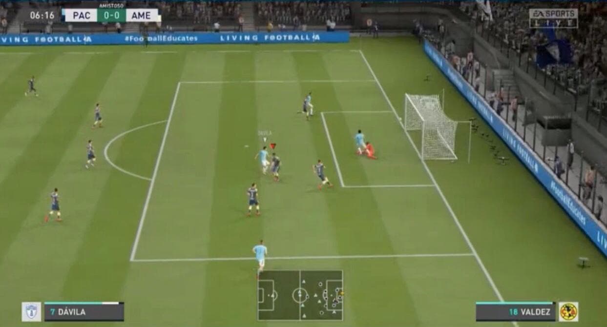 Las Águilas de Giovani dos Santos vencieron 2-4 a Pachuca y aseguran un puesto en la Fiesta Grande’ de la eLiga MX.