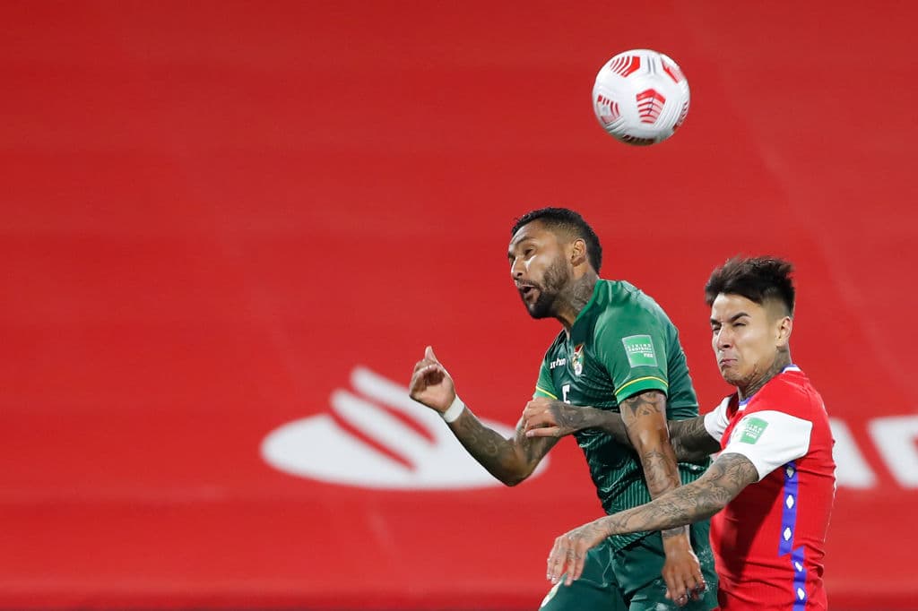 Chile regala un penal al minuto 82 y el goleador de Bolivia Marcelo Moreno no los perdona y pone el 1-1 definitivo.