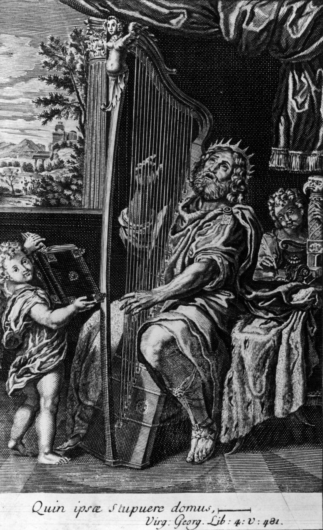 <b>David y Betsabé</b>
<br>
<br>Cuando el rey David vio desde la azotea de su palacio a Betsabé bañándose, quedó embelesado. Poco le importó que ella estuviera casada, así que mandó a sus mensajeros a que la llevaran hasta su recamara, donde tuvieron relaciones.