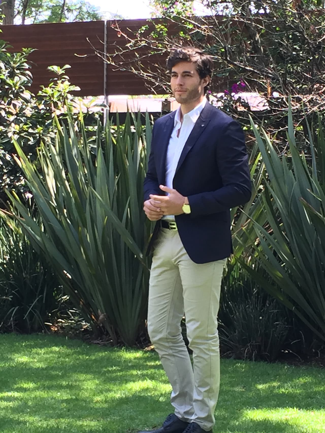 Danilo está feliz porque con "Sin Rastro" obtuvo su primera oportunidad como protagonista.