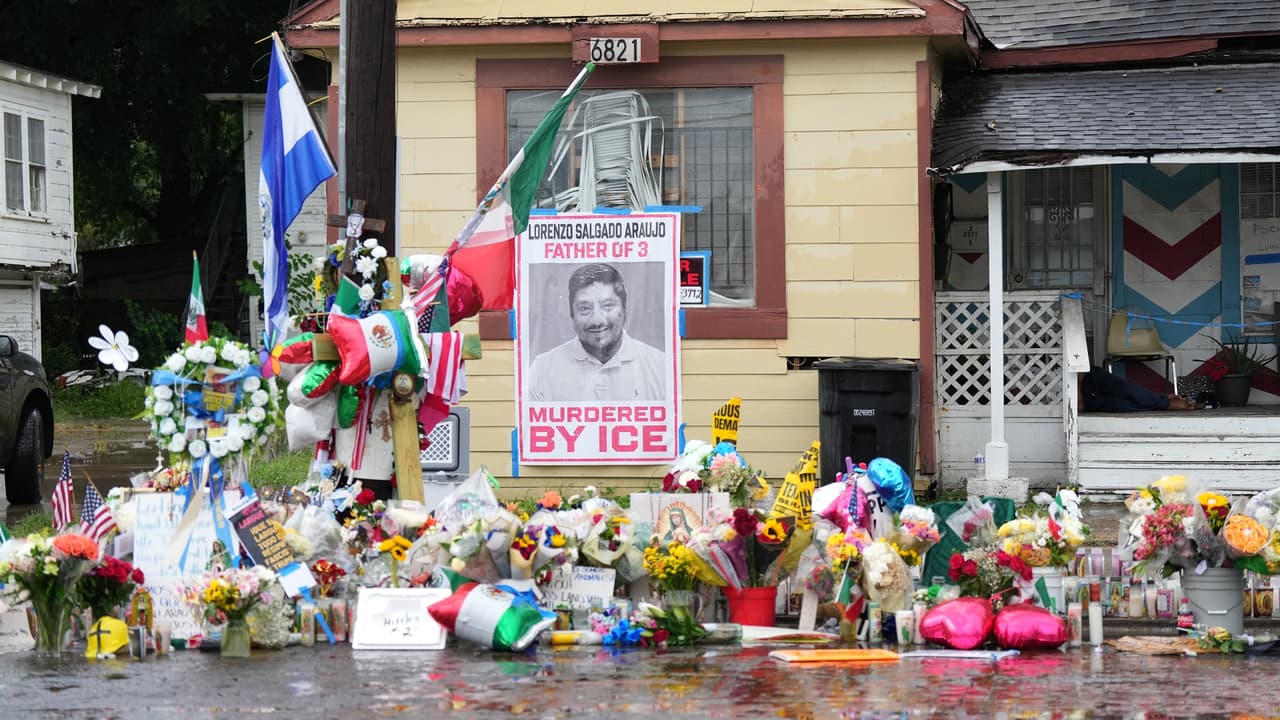 Texas Tribune revela identidad del agente de ICE señalado de disparar a Lorenzo Salgado 