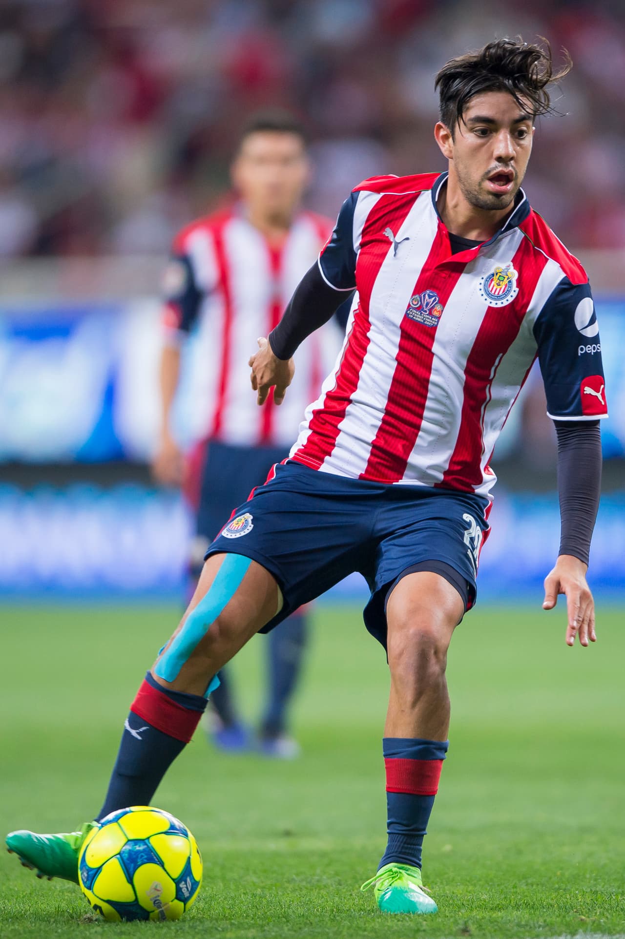 Rodolfo Pizarro fue fundamental en el esquema de Matías Almeyda como enganche detrás de Pulido.