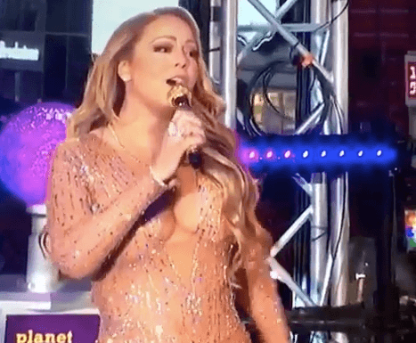 Mariah Carey protagoniza el primer escándalo del año al no cantar en Times Square