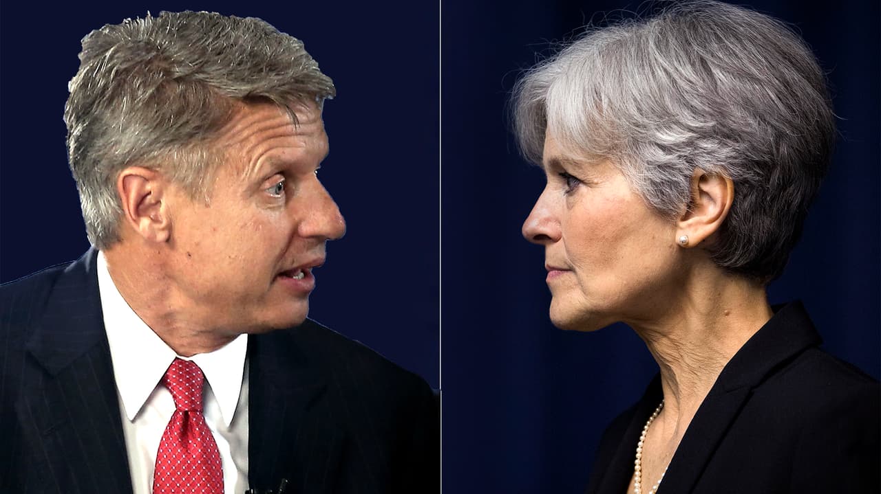 Candidates Gary Johnson and Jill Stein should be allowed into the debates, writes Ramos.