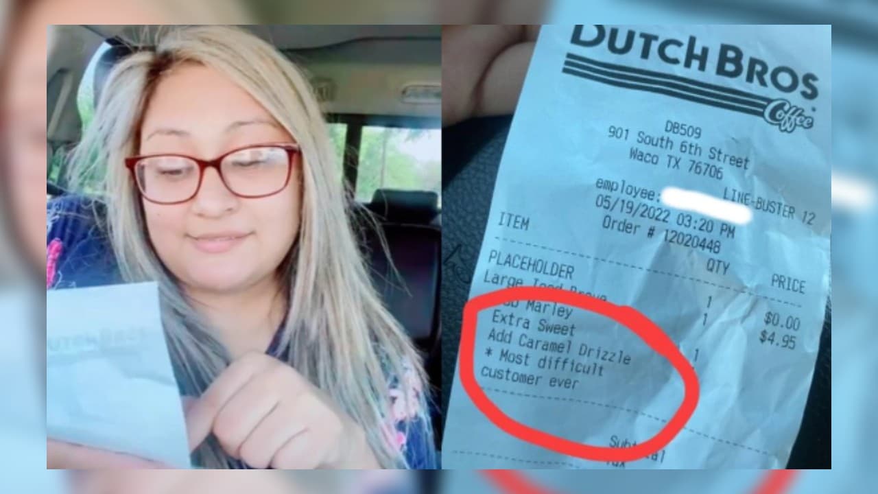Escriben mensaje discriminatorio en el ticket de una mujer sorda en una cafetería de Waco