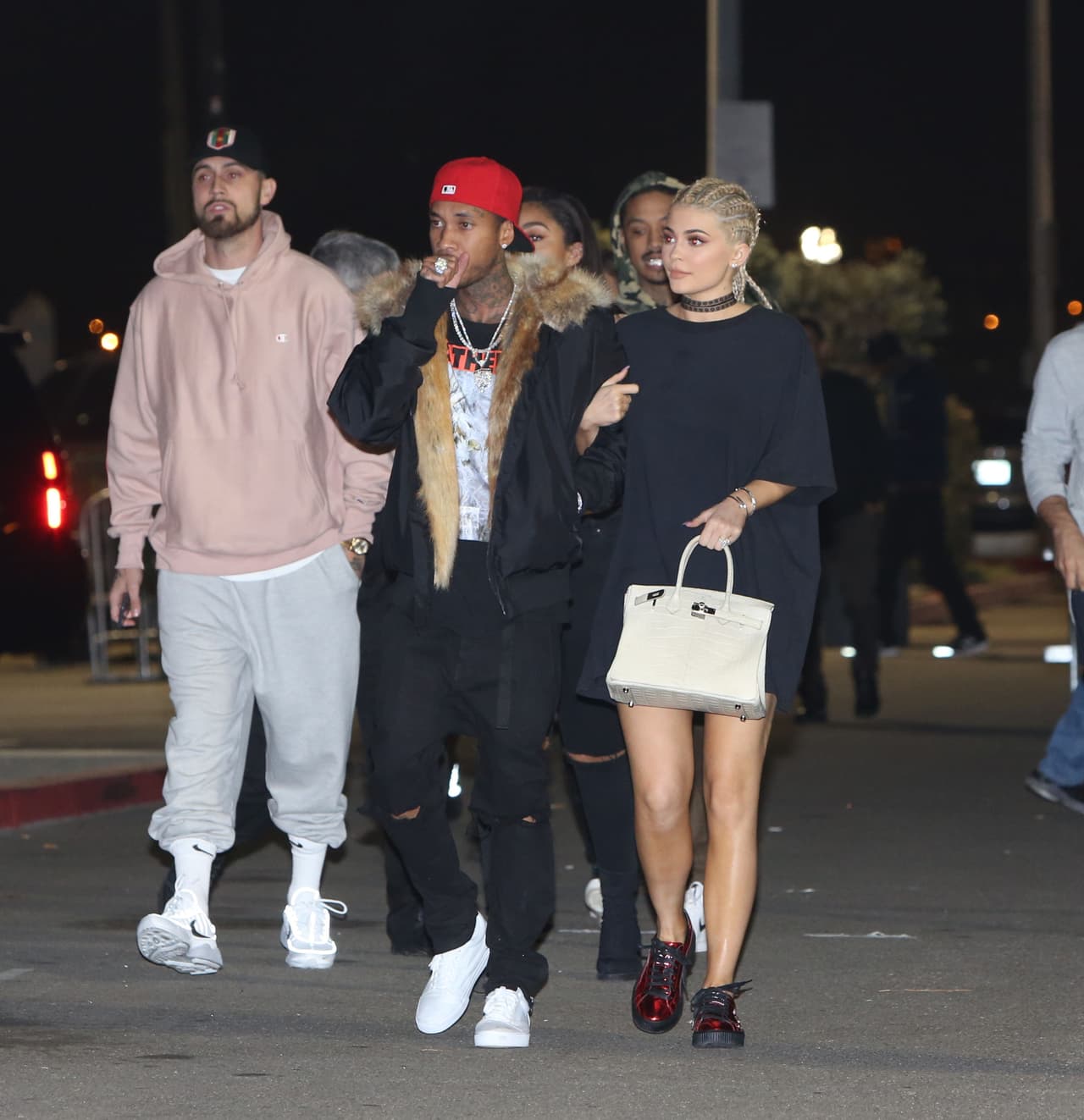 La pareja fue invitada especial del rapero.