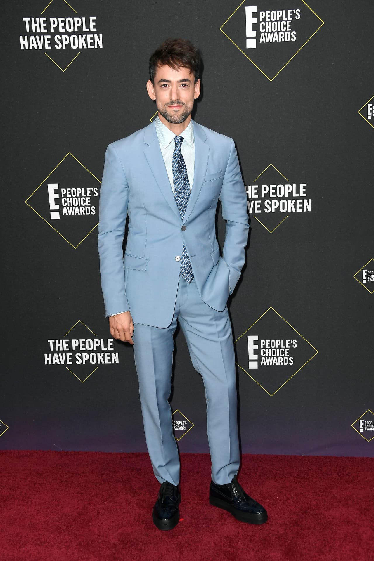 Méndez subió al escenario junto a 
<b>Adam Sandler y Jennifer Aniston</b> para recoger el premio a la Mejor película de comedia por 
<b><a href="https://www.youtube.com/watch?v=5YEVQDr2f3Q" target="_blank">'Murder mistery'</a></b>, la cual se estrenó en Netflix.