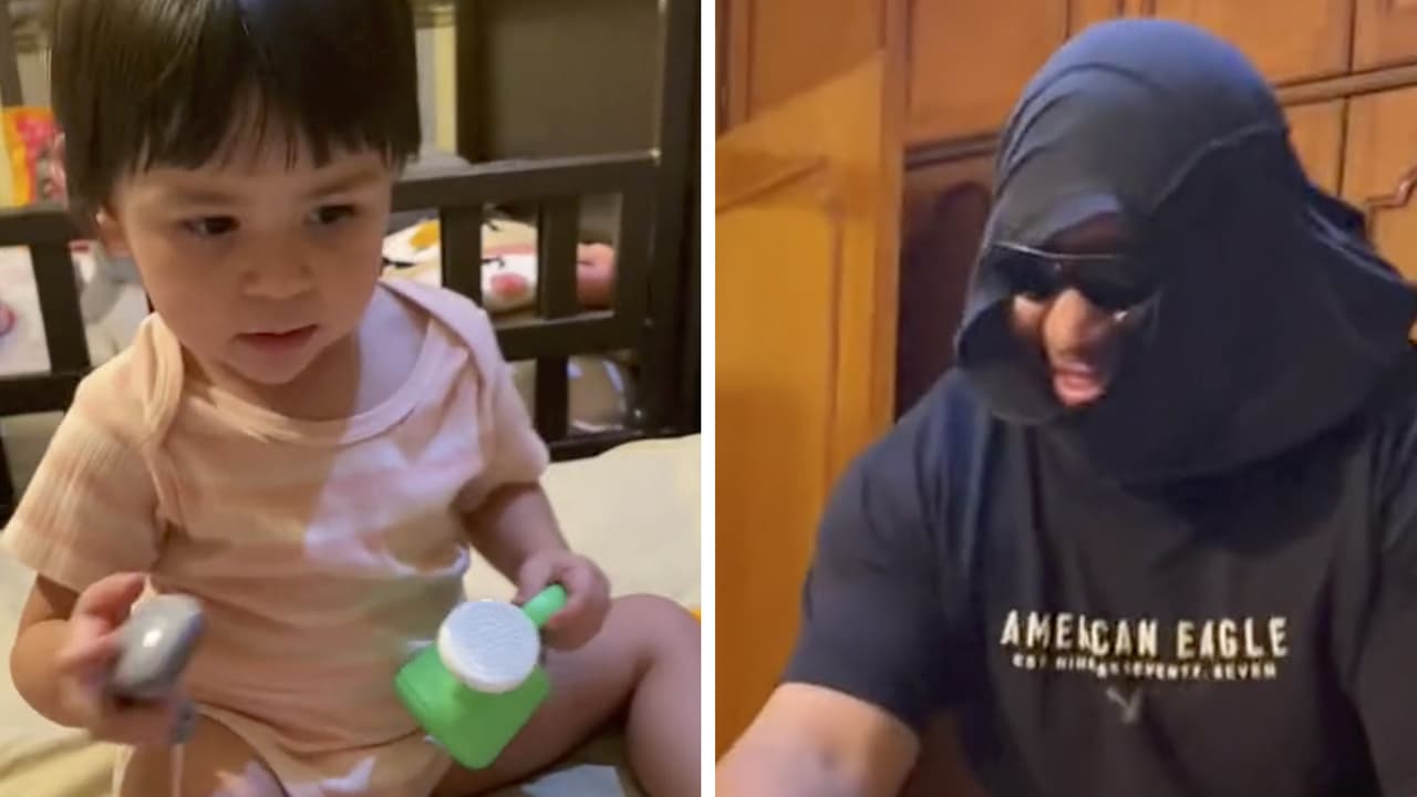 Papás mexicanos juegan con su bebé al supermercado... Con todo y asalto: desatan polémica