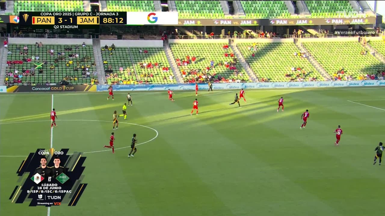 ¡GOL!  anota para Panamá. Tomás Rodríguez
