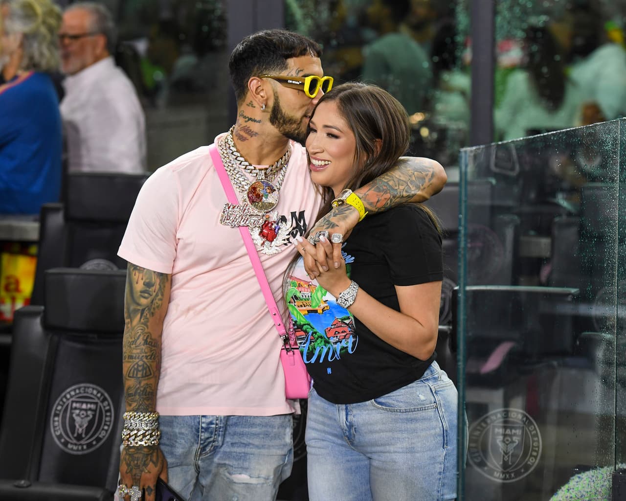 Las imágenes fueron tomadas el pasado 2 de agosto durante el partido de futbol entre el Inter de Miami contra Orlando City en el Estadio DRV PNK.
<br>