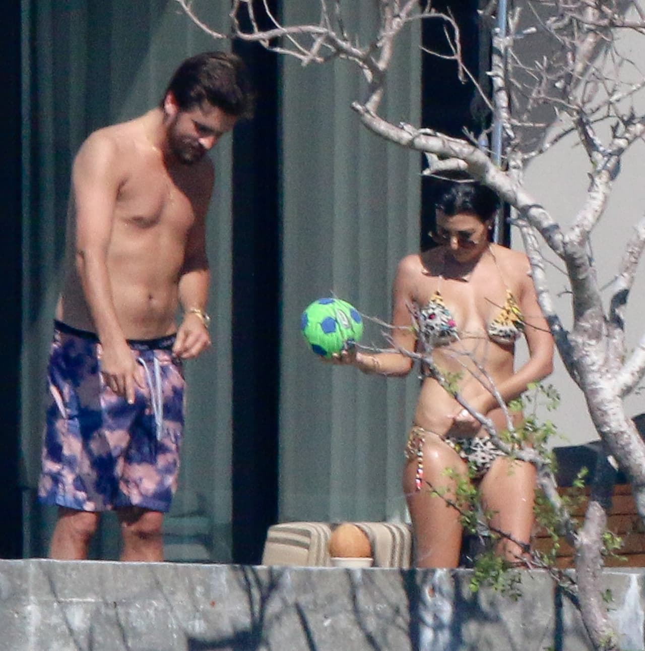 La pareja viajó sin sus hijos.