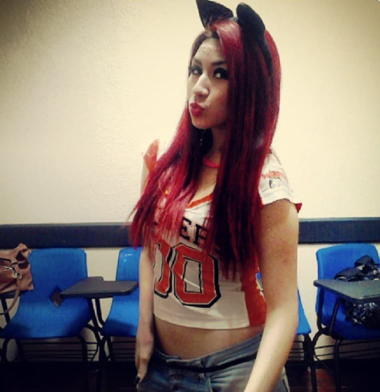 Actualmente la joven de 27 años cuenta com 871,000 seguidores en su cuenta de Instagram.