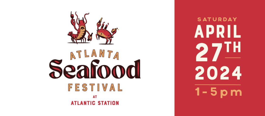 <b>Evento</b>: Atlanta Seafood Festival
<br>
<b>Fecha</b>: 27 de abril
<br>
<b>Lugar</b>: Atlantic Station, Atlanta
<br>
<b>Sitio web</b>: 
<a href="https://www.facebook.com/events/3511110985769347">https://www.facebook.com/events/3511110985769347</a> 
<br>
<br>Festival de mariscos en Atlantic Station, con variedad de mariscos y bebidas, música en vivo y un DJ.