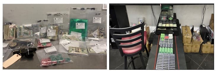 La policía del condado de Gwinnett también emitió órdenes de arresto para los tres propietarios del negocio, Michael Kim, de 56 años; Ingram Boykins, de 52 años; y Robert Utes, de 56 años. Los tres propietarios no estaban presentes en el momento de la orden de registro y aún están pendientes.