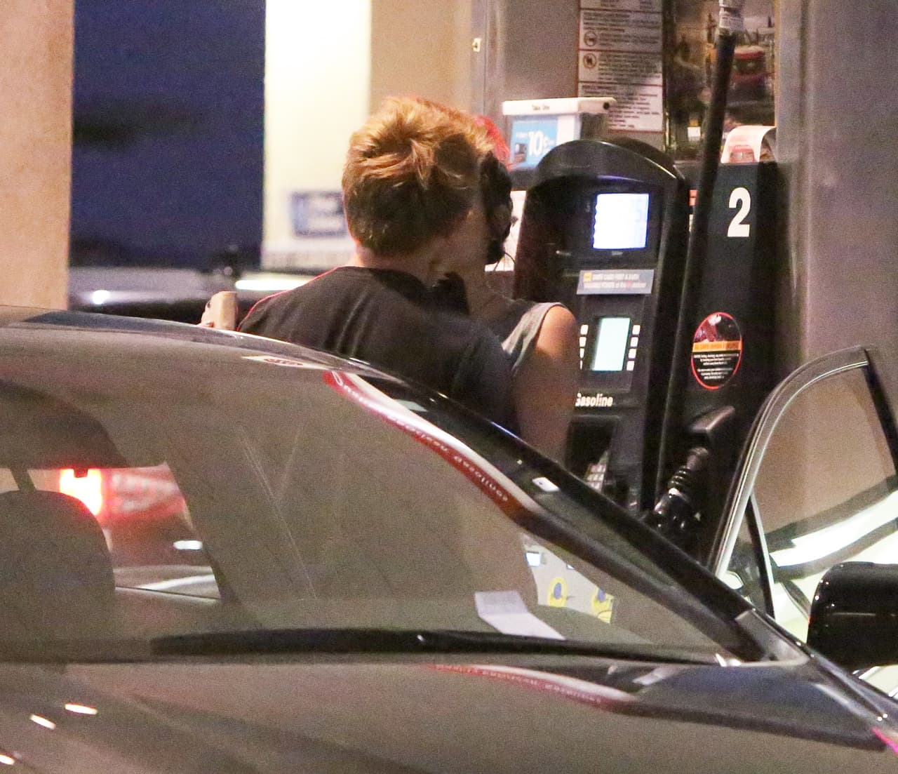 Se la pasaron dándose cariño.