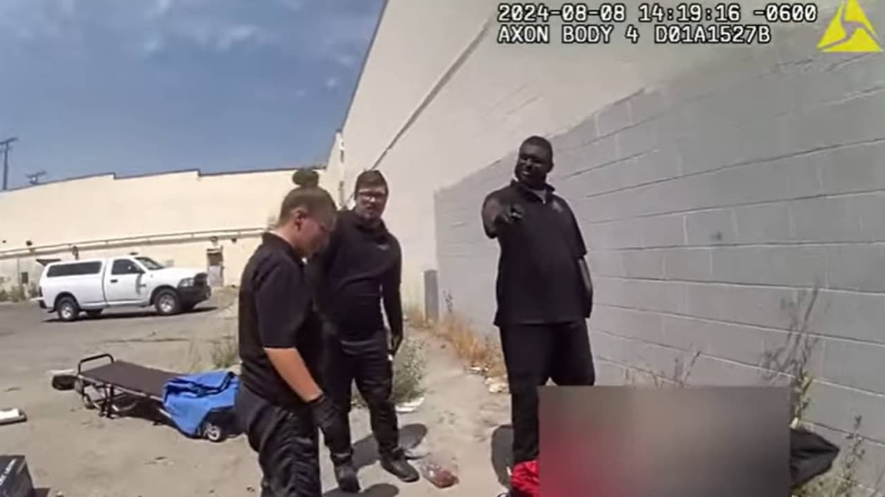 Policía de SLC está bajo la lupa tras manipular el cadáver de un desamparado y todo quedó en video