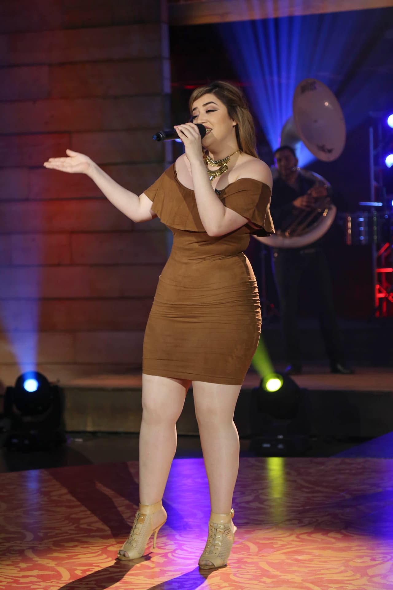 El duelo de Dayana García fue con la canción 'Me va a pesar'.