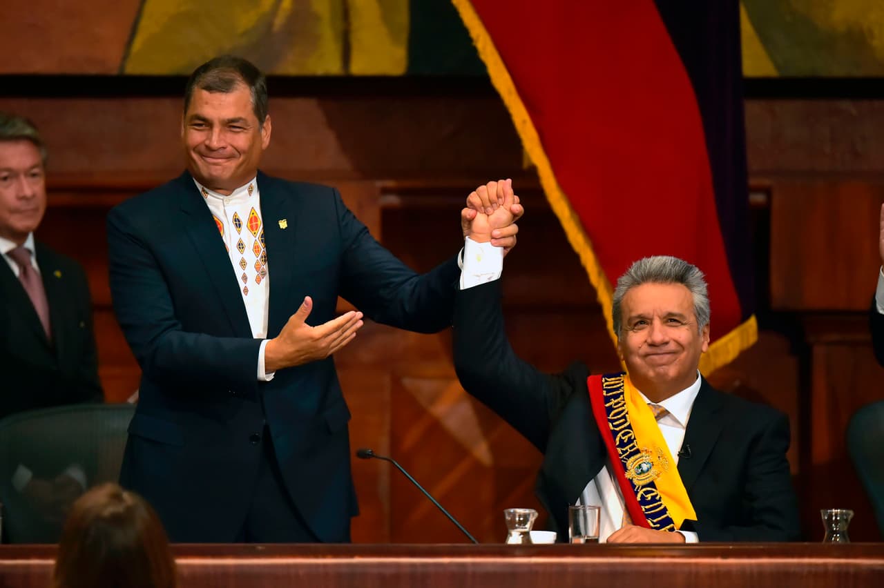 Correa traspasa el gobierno a Moreno en Ecuador: mismo partido, ¿distinto rumbo?