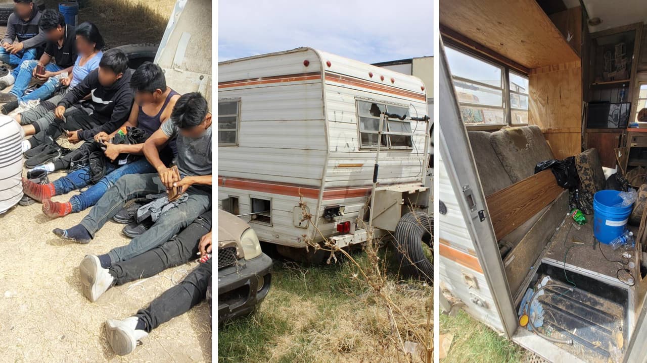 Rescatan a 17 mexicanos hacinados en carros en Nogales y bajo condiciones de calor extremo
