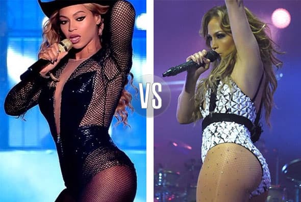 En cuanto a su físico... las dos son de curvas exuberantes. ¡Dejan a más de uno sin habla! De las dos, 'Bey' es la más frondosa.