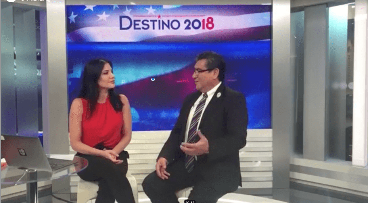 María Dayana Patiño goes live with Ben Monterroso for Vota Conmigo