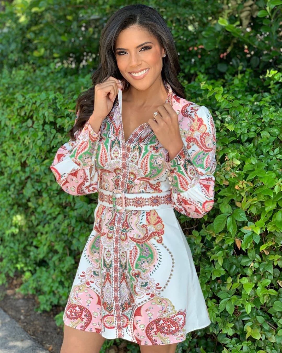 La realización profesional llegó acompañada del amor de Francesco Zampogna, con quien se comprometió en diciembre de 2018.