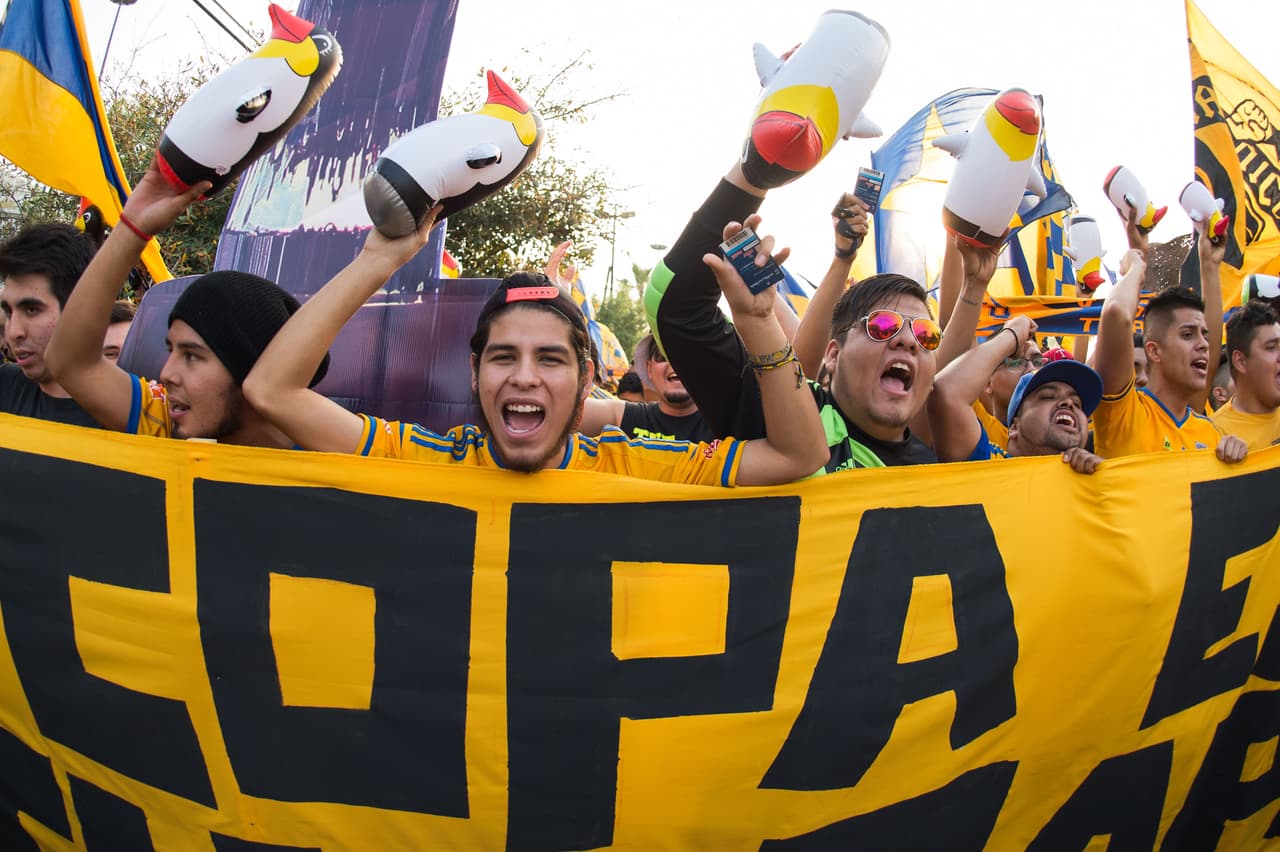 Afición Tigre arma peregrinación por Nahuel Guzmán