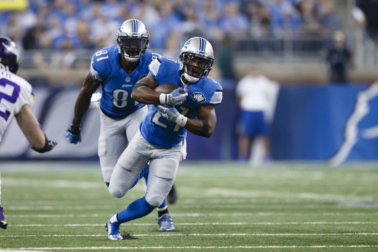 Ameer Abdullah aparecerá con mayor frecuencia en el esquema de los Lions