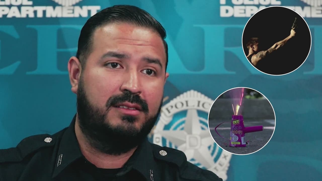 Policía de Dallas advierte de sanciones por disparar al aire y el uso de pirotecnia en Navidad