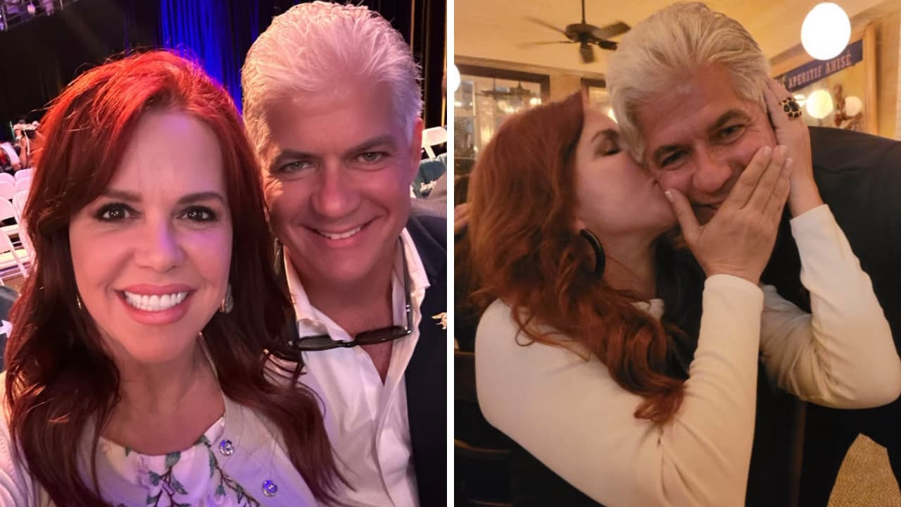 María Celeste Arrarás y Raúl Quintero.