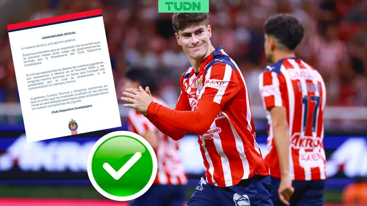 Chivas se retracta y libera a sus jugadores para la Selección Mexicana