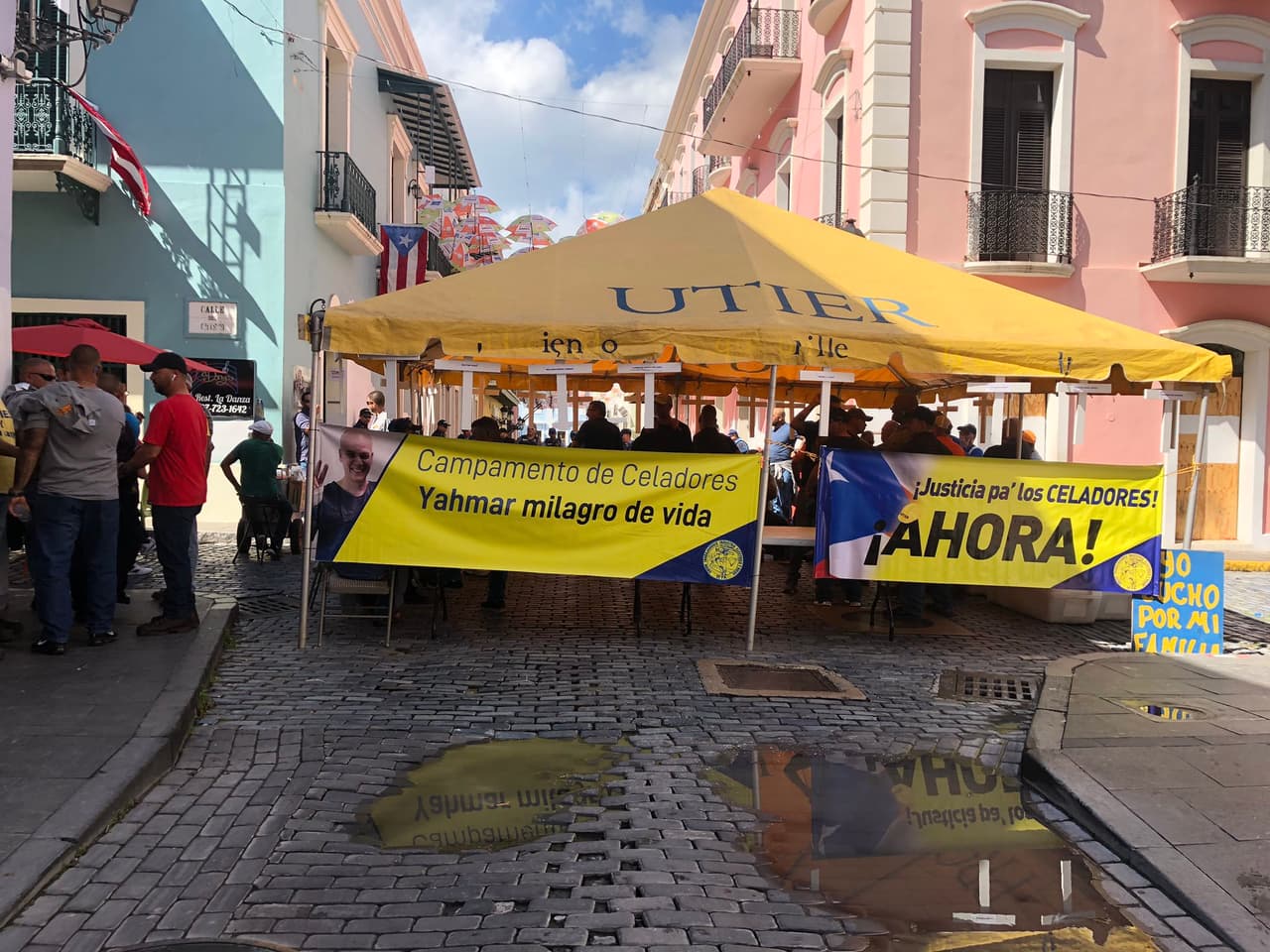 La Utier protesta frente a Fortaleza