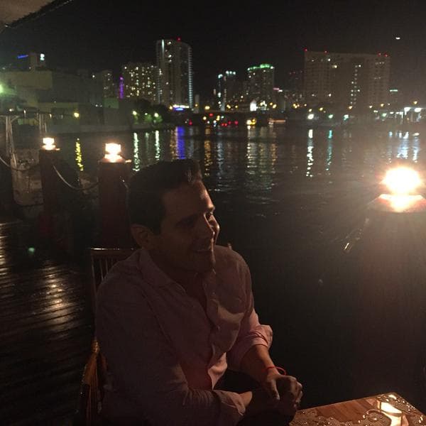 Alejandro Chabán es una persona muy espiritual y optimista ante la vida.