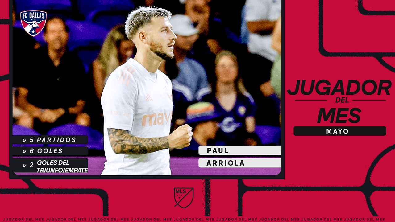 Con su aluvión goleador, Paul Arriola es Jugador del Mes de mayo en MLS