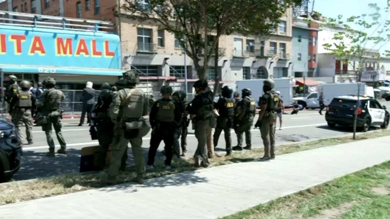 Golpe al narcotráfico en Los Ángeles: Operativo de la DEA y la policía va contra red de distribución de drogas