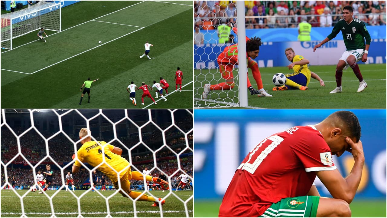 <b>7. Mundial con más penales y más autogoles</b>
<br>Por si la exhibición de juego vistoso y encuentros dramáticos fueran poco, esta Copa Mundial se lleva dos distinciones. Se han marcado 28 penales en tiempo regular, la cifra más alta en la historia de la justa. 21 se convirtieron con éxito. También es la Copa del Mundo con más autogoles con 11 en total, superando los seis que se habían establecido en Francia 1998.