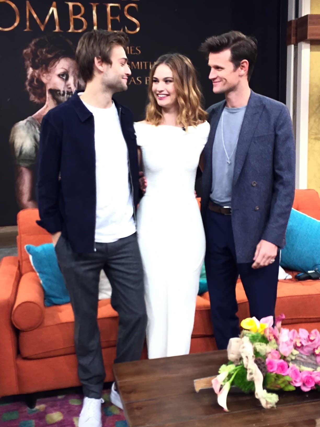 ¡Invitados de lujo! Las estrellas de la cinta "Pride and Prejudice and Zombies" en Despierta América.