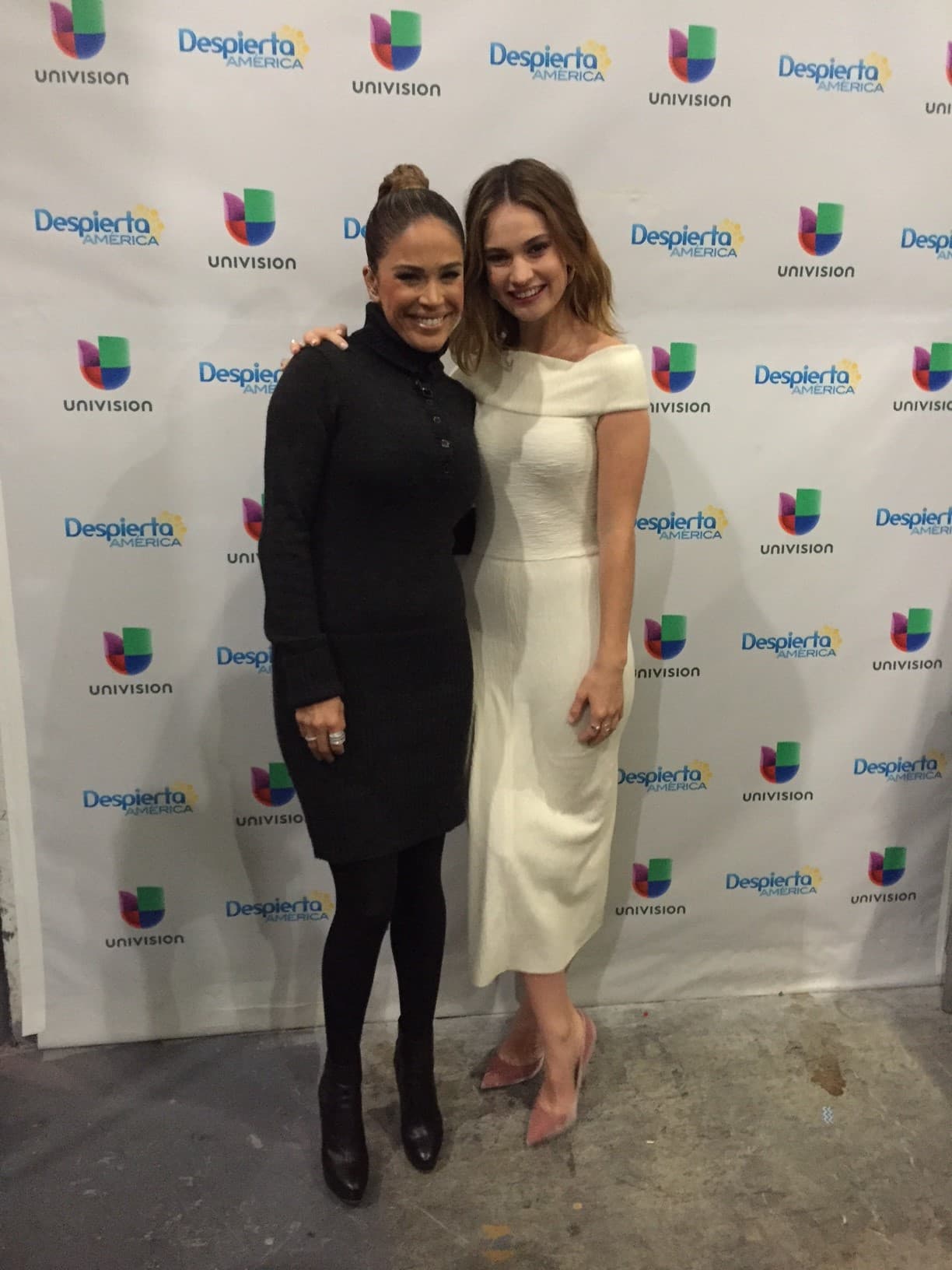 Karla Martínez la invitó a volver pronto a nuestra casa.