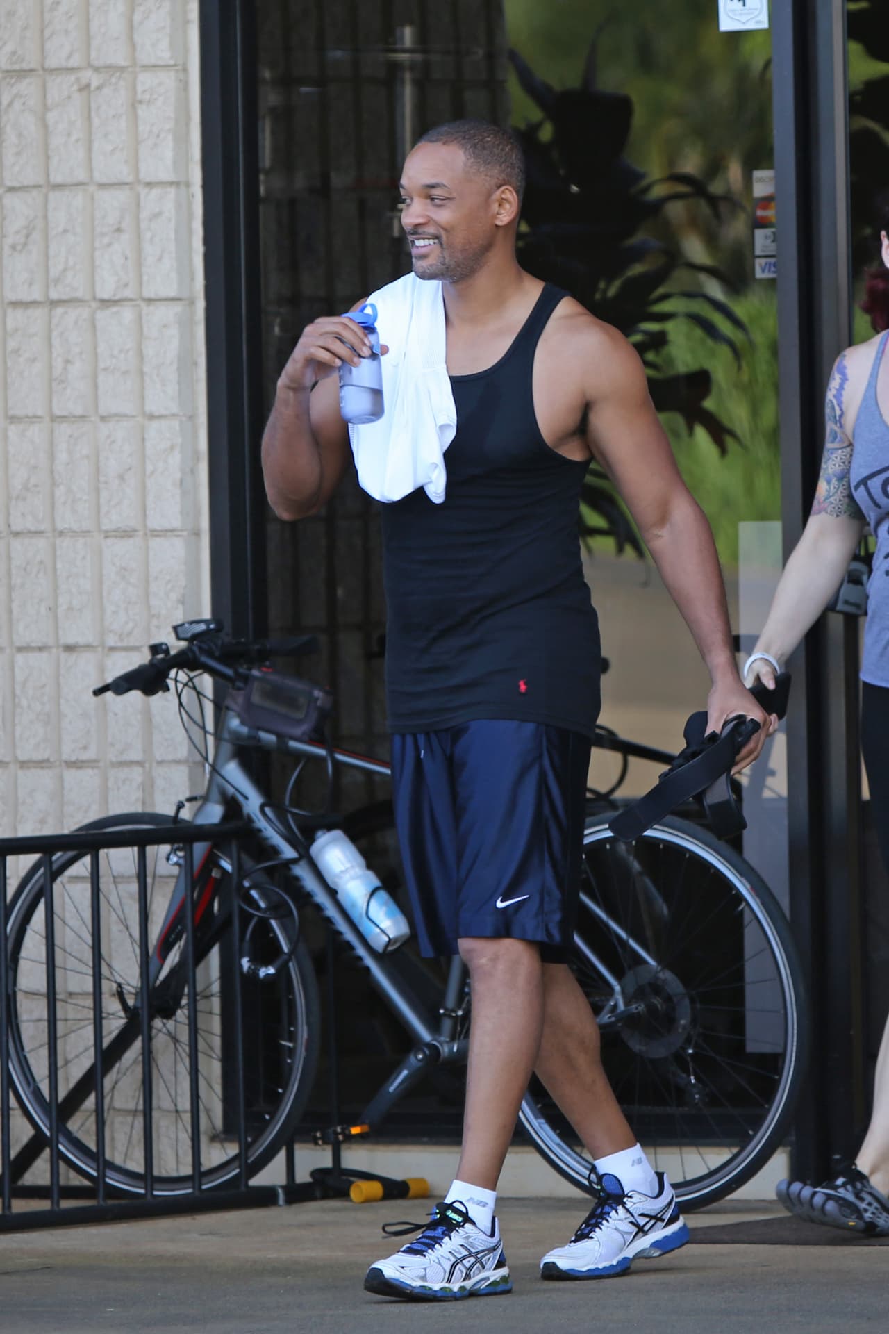 Will saliendo del gym.