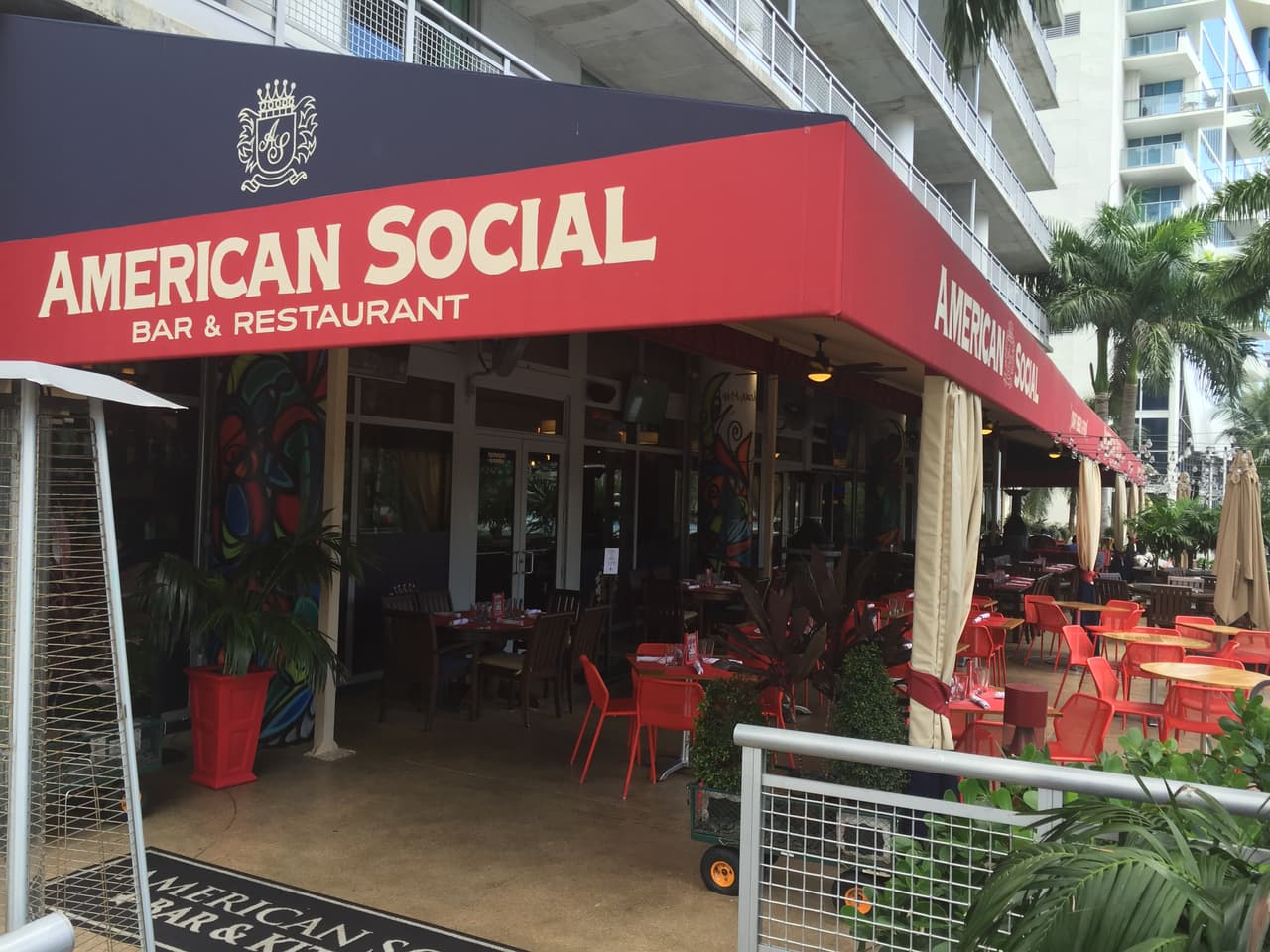 The American Social Bar & Restaurant in Miami, where José Fernández went out with friends shortly before his fatal boat crash.