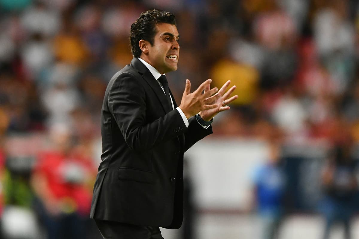 El entrenador de Necaxa, Marcelo Leaño, pidió más ímpetu a sus jugadores. Con el empate, los Rayos quedaron con 8 puntos fuera de la zona de Liguilla.