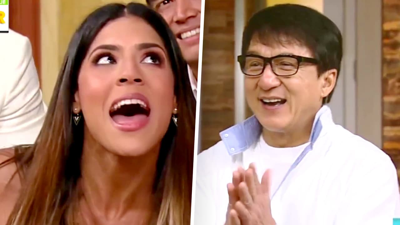 "¿Te quieres casar conmigo?": el día que Francisca se lo preguntó a Jackie Chan (y no a Francesco)