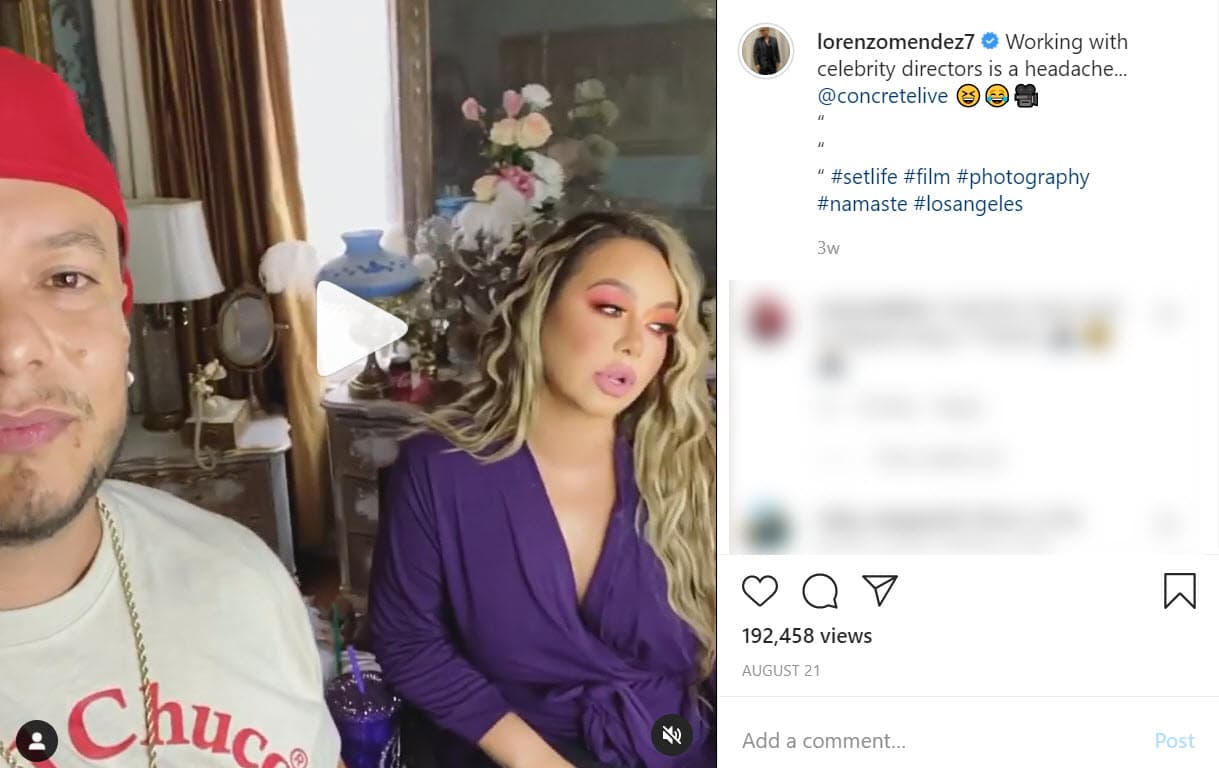 También, Méndez compartió este video donde él y Rivera se quejan en tono de broma, por esperar al director que estaba a cargo del proyecto de Janney.
<br>