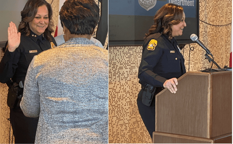 Mary O'Connor jura como nueva jefa de Policía de Tampa