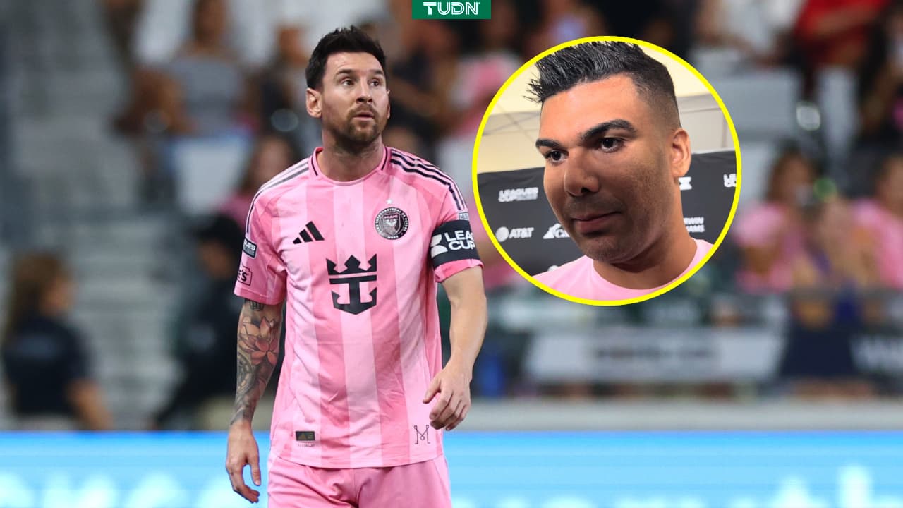 Casemiro agradece a Messi por jugar con Inter Miami pese a la muerte de su padre