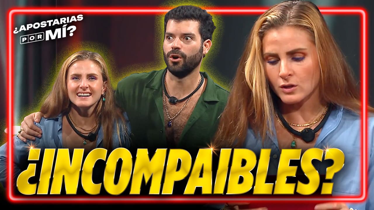 Adrián y Nuja no pueden creer que sólo hayan tenido dos aciertos en la dinámica del Anfitrión