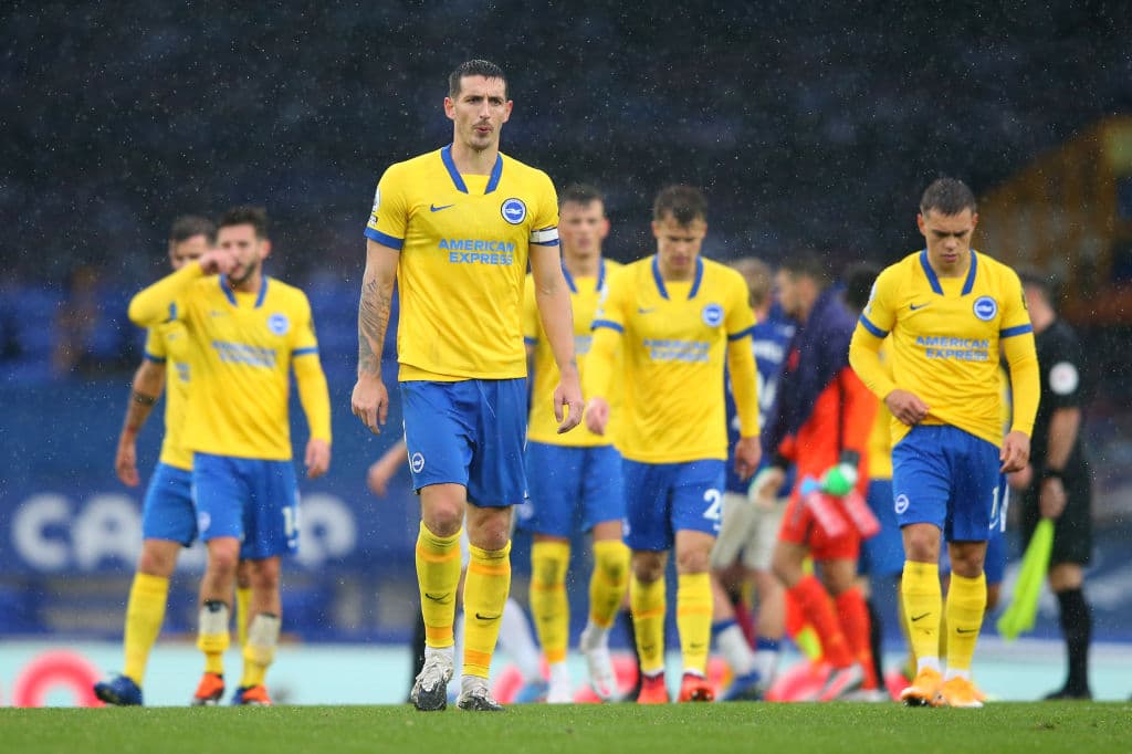 Everton 4-2 Brighton | Calvert-Lewin (16’) abrió el marcador y Maupay (41’) marcó el empate. Yerry Mina (45+2’) recuperó la ventaja. James Rodríguez hizo doblete (52’, 70’) y Bissouma (90+2’) descontaba para el 4-2 final.