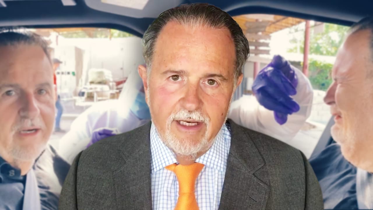 “Eso, campeón”: Raúl de Molina impresiona al someterse por cuarta vez a la prueba de covid-19